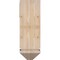 Ekena Millwork Funston Arts and Crafts Smooth Bracket w/ Offset Brace, Douglas Fir, 7 1/2"W x 22"D x 22"H BKT0806X22X22FST03SDF - alternate 2